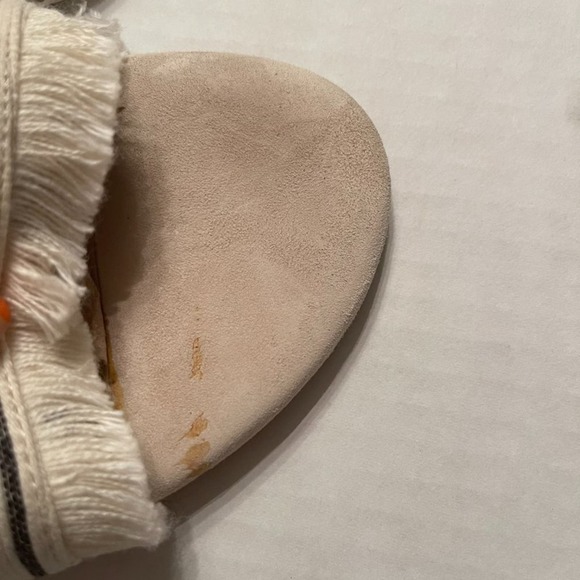 Splendid Women's Cream Baldwyn Slide Sandals Size 10 - Picture 8 of 8